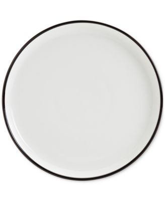 Black Rim 12 Pc. Dinnerware Set, Service for 4, Exclusively at Macy's