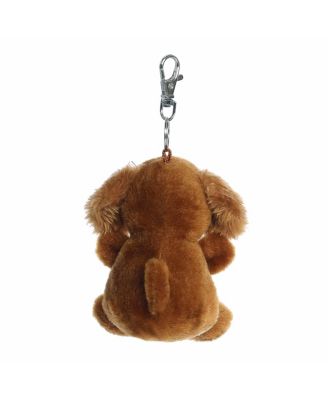 Mini Lady Spaniel Palm Pals Adorable Clip-On Brown 4"