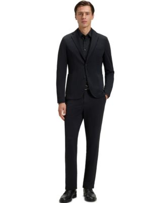 Men's Slim-Fit Performance-Stretch Dress Shirt