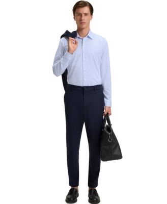 Men's Slim-Fit Cotton Blend Shirt