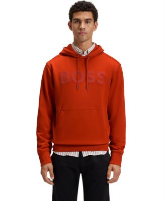 Hugo Boss - Men's Relaxed-Fit Cotton Terry Hoodie