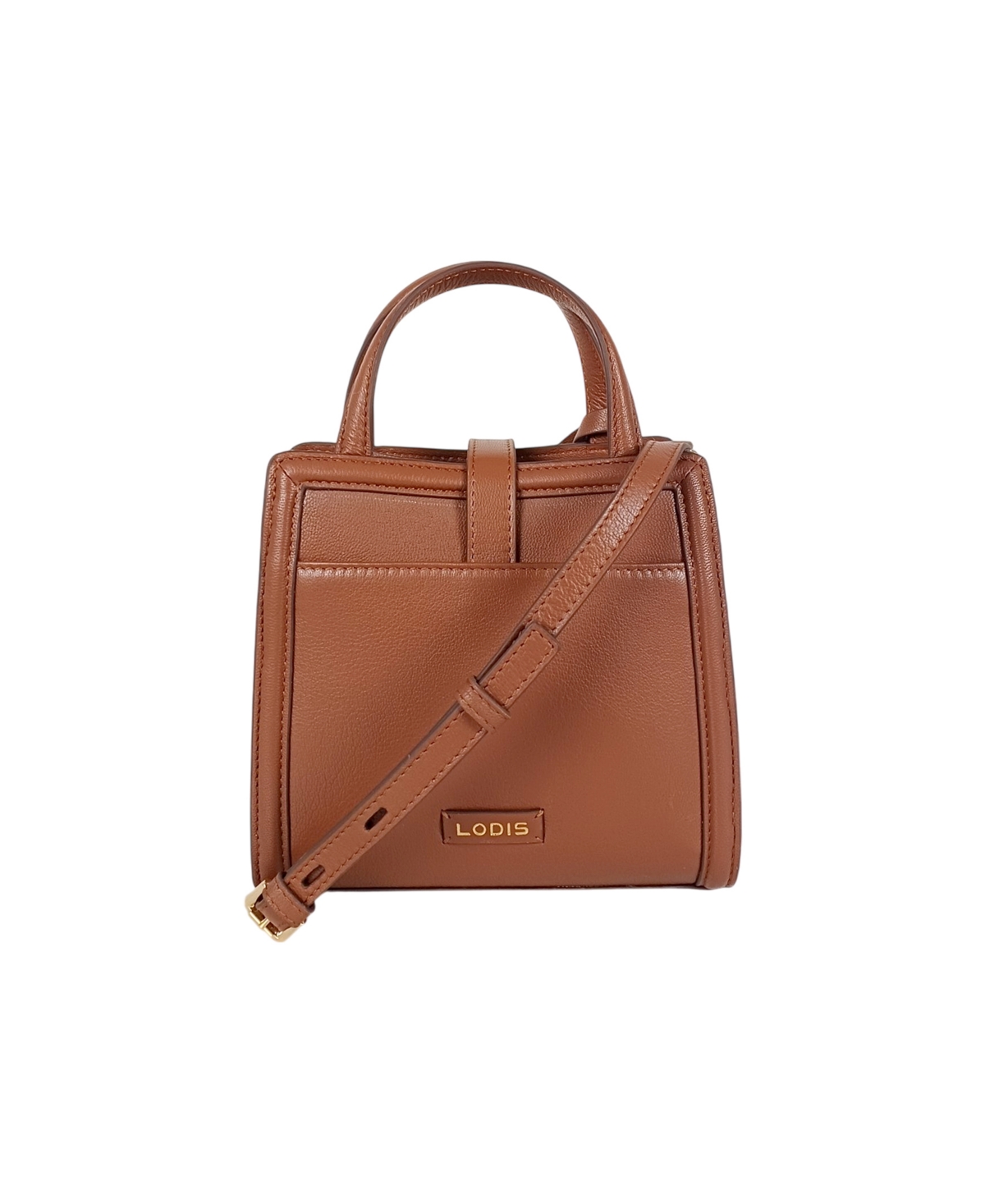 Lodis Panama Mini Crossbody Bag In Brown