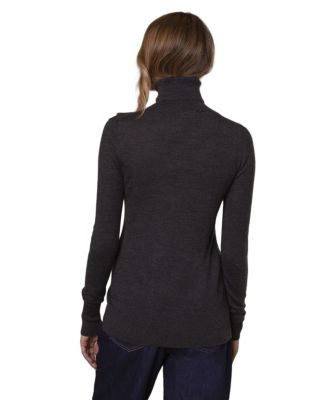 Women's Merino Roll Neck Fitted Sweater