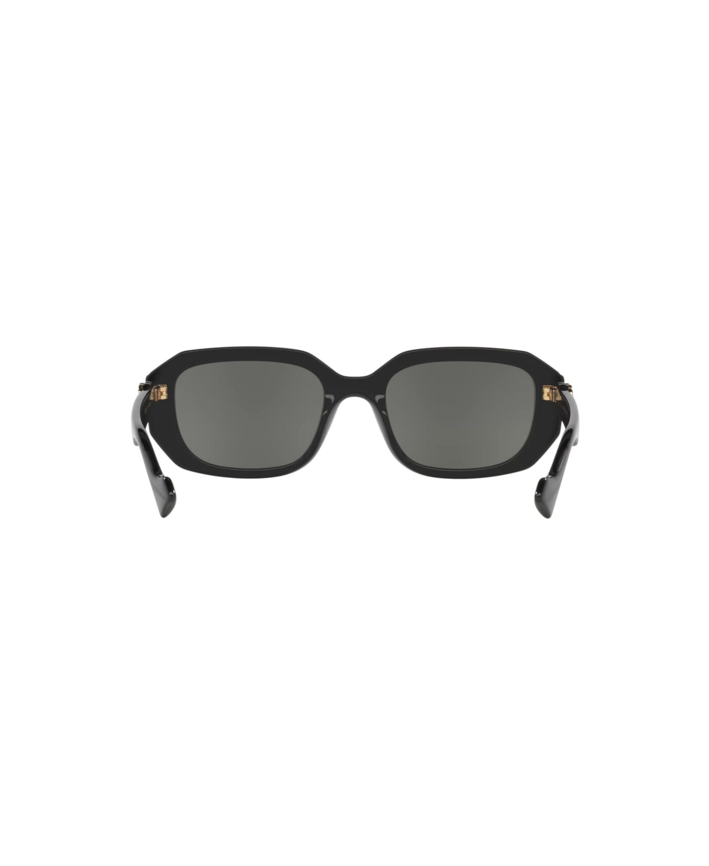 Женские солнцезащитные очки Gucci Rectangle Sunglasses, GG1535S GC002196, цвет: Чёрный — фото 4