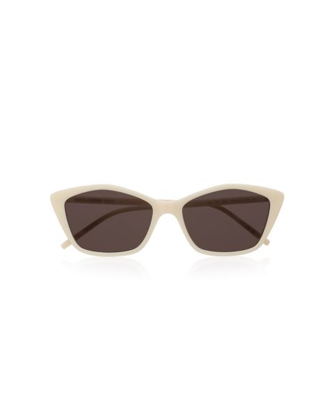 Женские солнцезащитные очки Saint Laurent Large Sunglasses, SL 775 YS000669, цвет: Слоновая кость