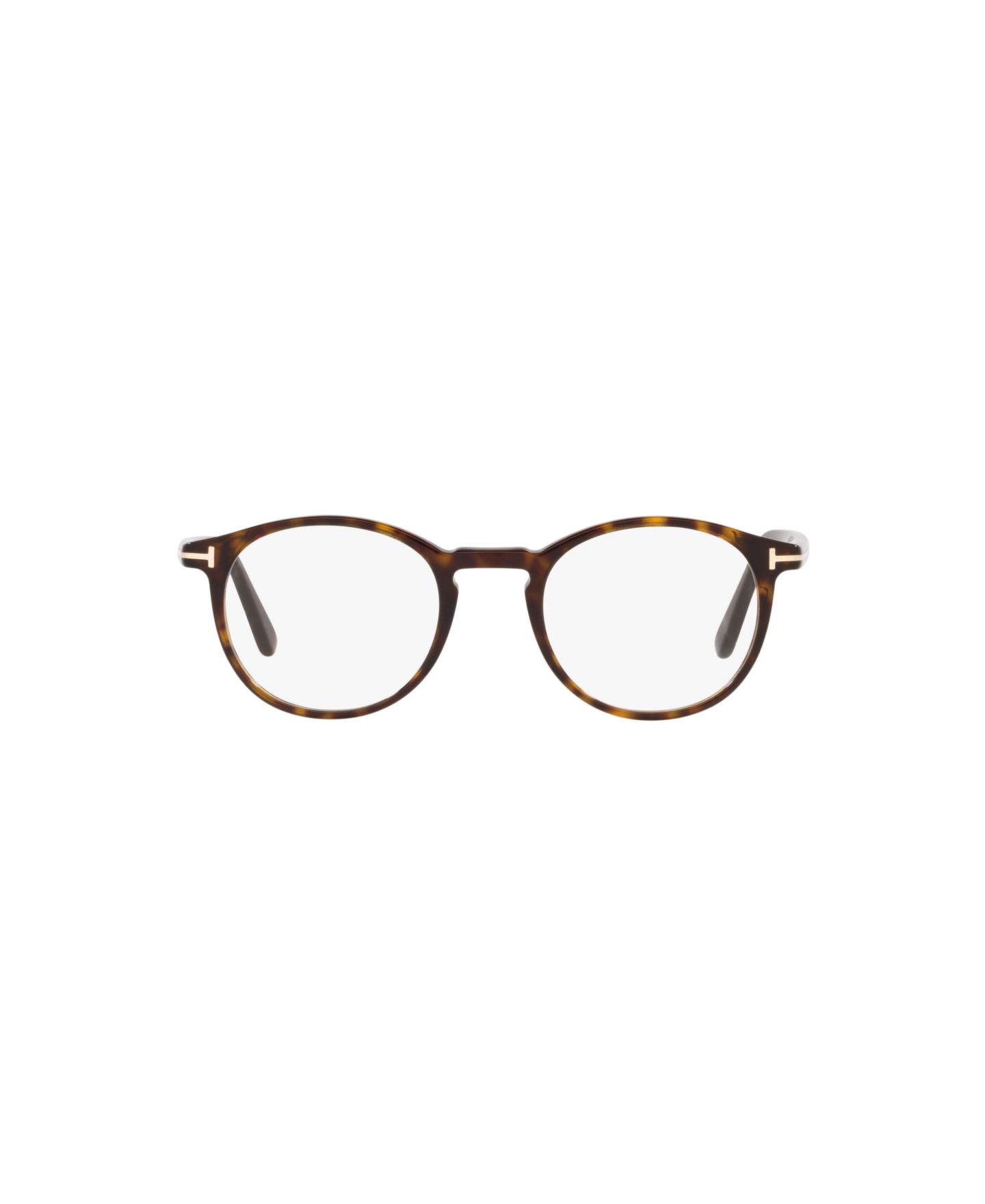 Мужские очки Tom Ford Man Panthos Plastic FT5294 052 Eyeglasses, цвет: Коричневый черепаховый — фото 2