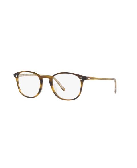 Мужские очки Oliver Peoples Man Square Plastic OV5397U Finley Vintage Eyeglasses, цвет: Матовый мох черепаховый