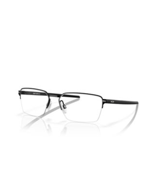Oakley Man Rectangle Titanium OX5080 Sway Bar 0.5 Eyeglasses