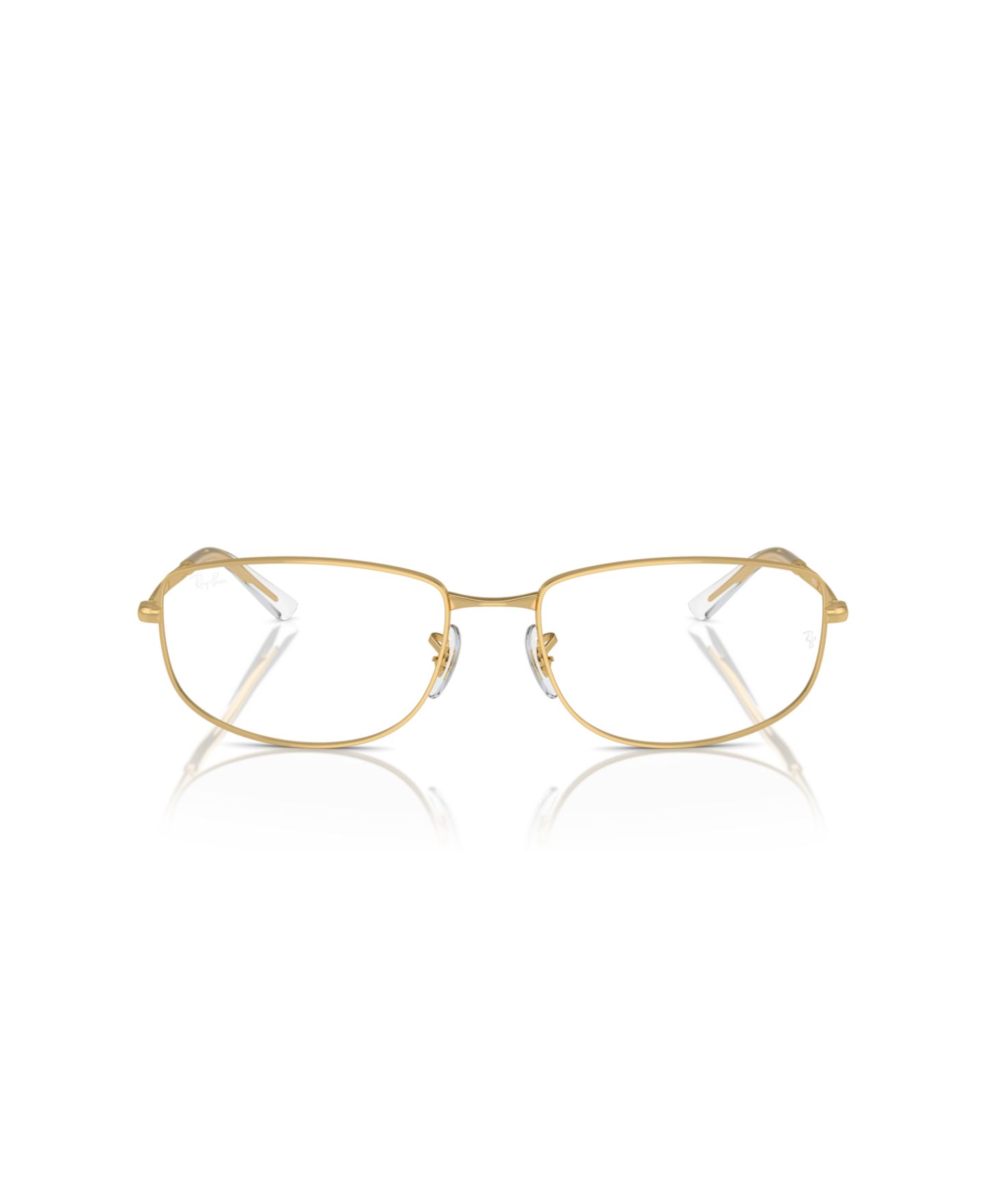 Очки Ray-Ban Unisex Irregular Metal RB3732V Optics Eyeglasses, цвет: Золотой — фото 2