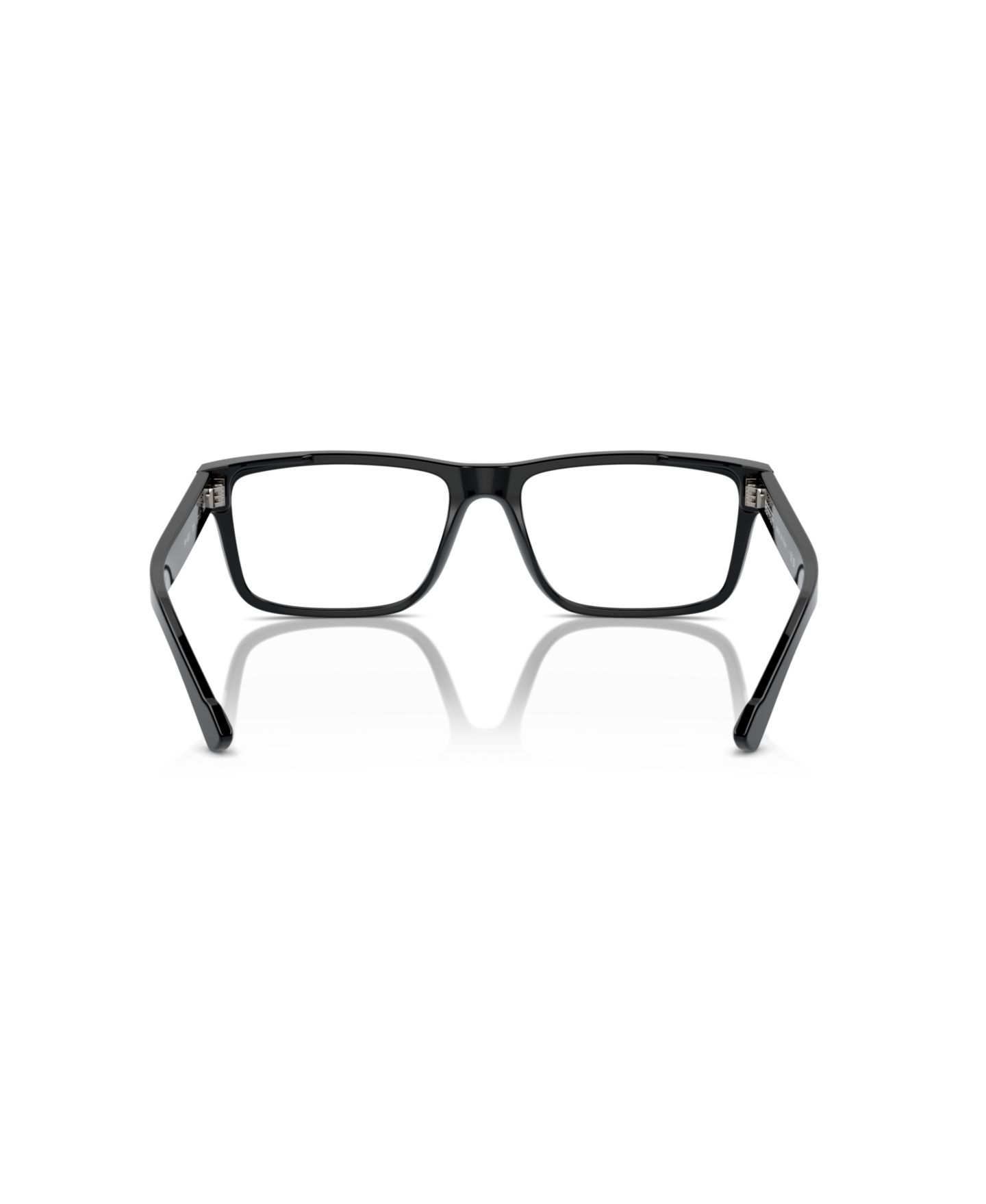 Мужские очки Scuderia Ferrari Ferrari Man Rectangle Plastic FH4001 Eyeglasses, цвет: Чёрный — фото 3