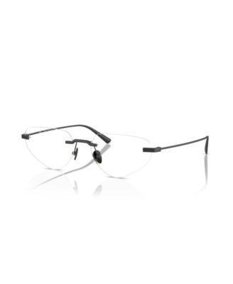 Ferrari Unisex Irregular Titanium FH3002TD Eyeglasses