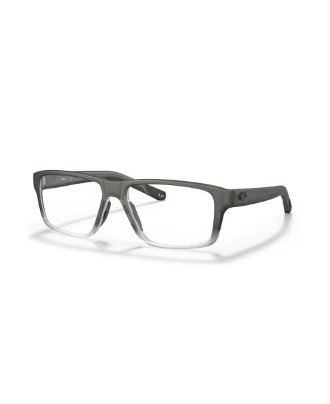 Мужские очки Costa Del Mar Costa Man Rectangle Plastic 6A8014 Ocean Ridge 400 Eyeglasses, цвет: Туманный серый
