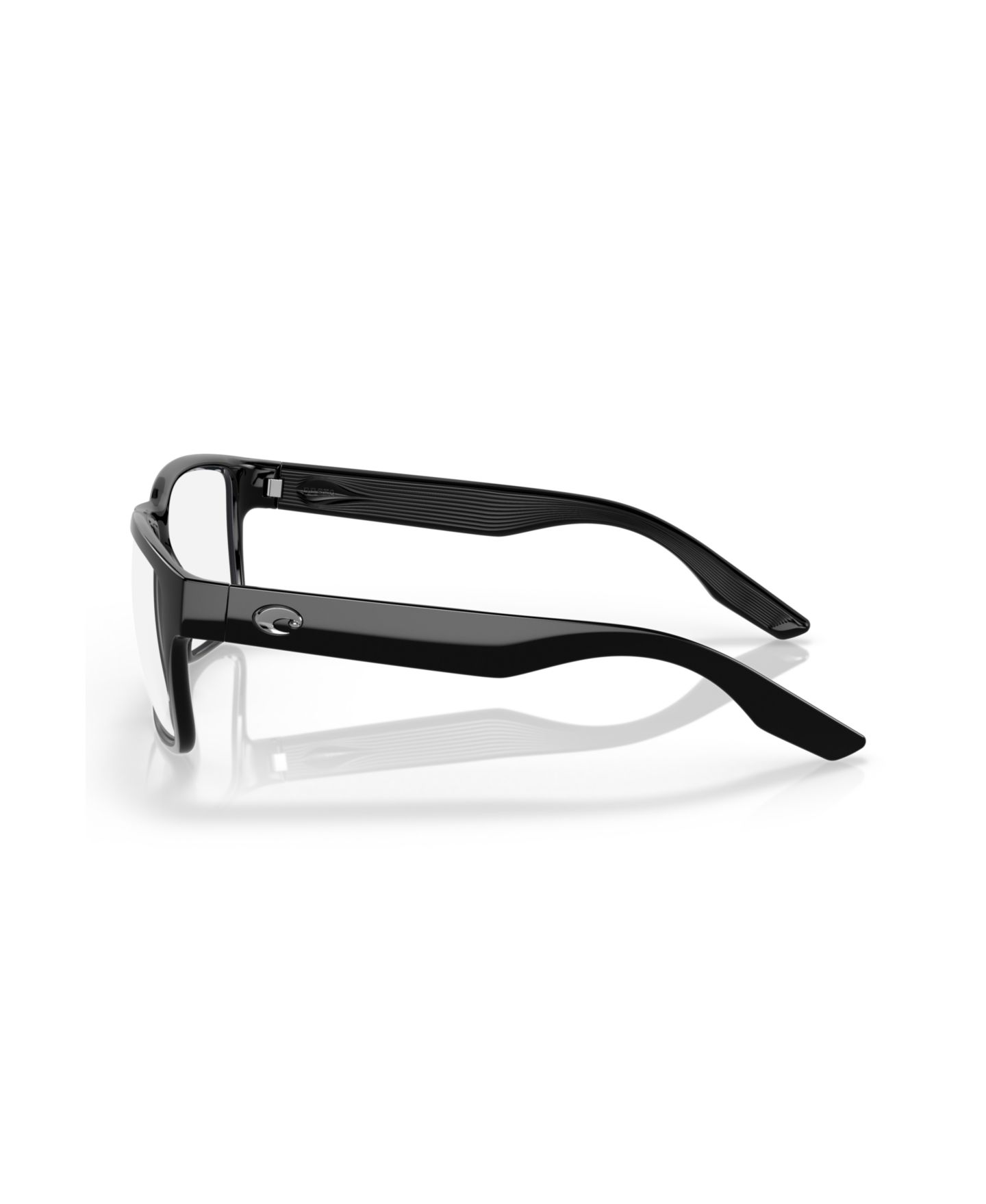 Мужские очки Costa Del Mar Costa Man Square Plastic 6A9049V Paunch RX Eyeglasses, цвет: Чёрный — фото 3