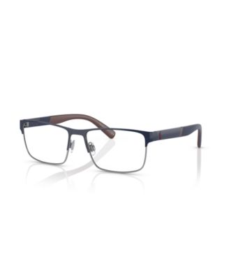 Man Rectangle Metal PH1215 Eyeglasses