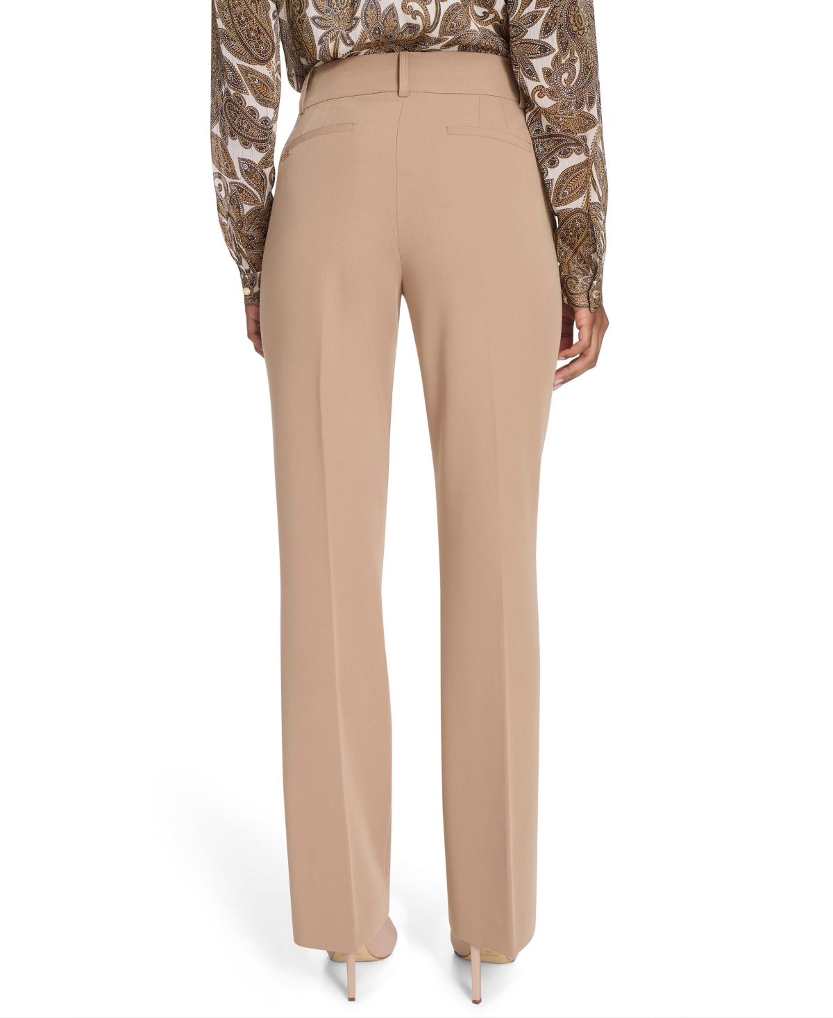 Tommy Hilfiger Women's Sutton Solid Bootcut Trousers In Multi