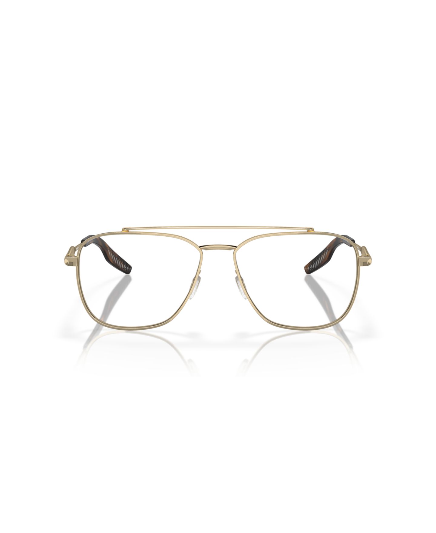 Мужские очки Costa Del Mar Costa Man Pilot/Aviator Metal 6A3013 Bimini Road 500 Eyeglasses, цвет: Золотой — фото 4