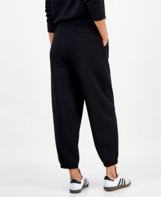 Women's Cozy Speckled Knit Jogger Pants, Macy's Exclusive