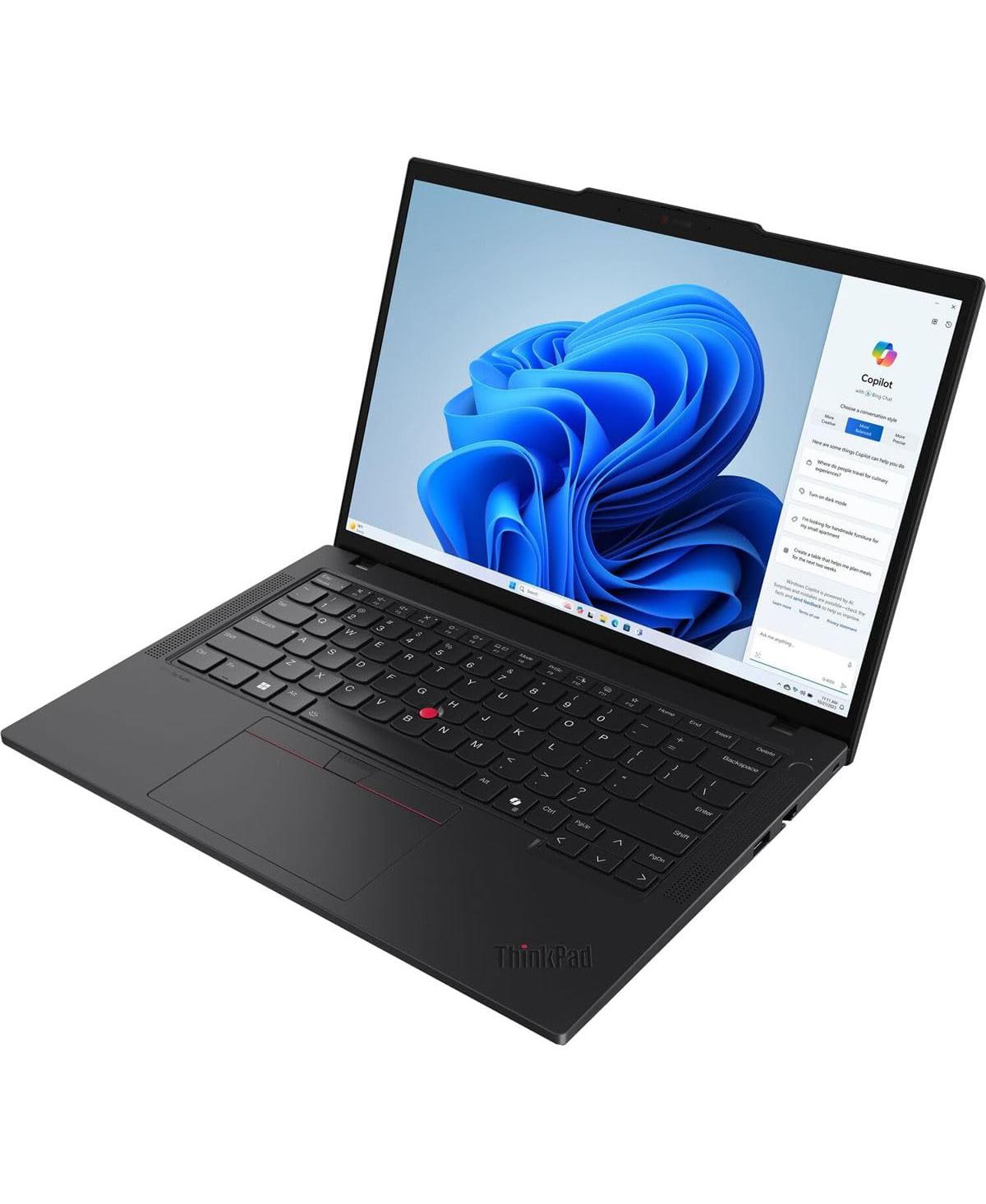 Lenovo T14 Gen 5 Ai Powered Laptop 14.0" Ips Wuxga Display (Intel Core Ultra 7 155U, 8GB DDR5, 2TB PCIe Ssd, Intel Graphics,Fp, 2 TB4