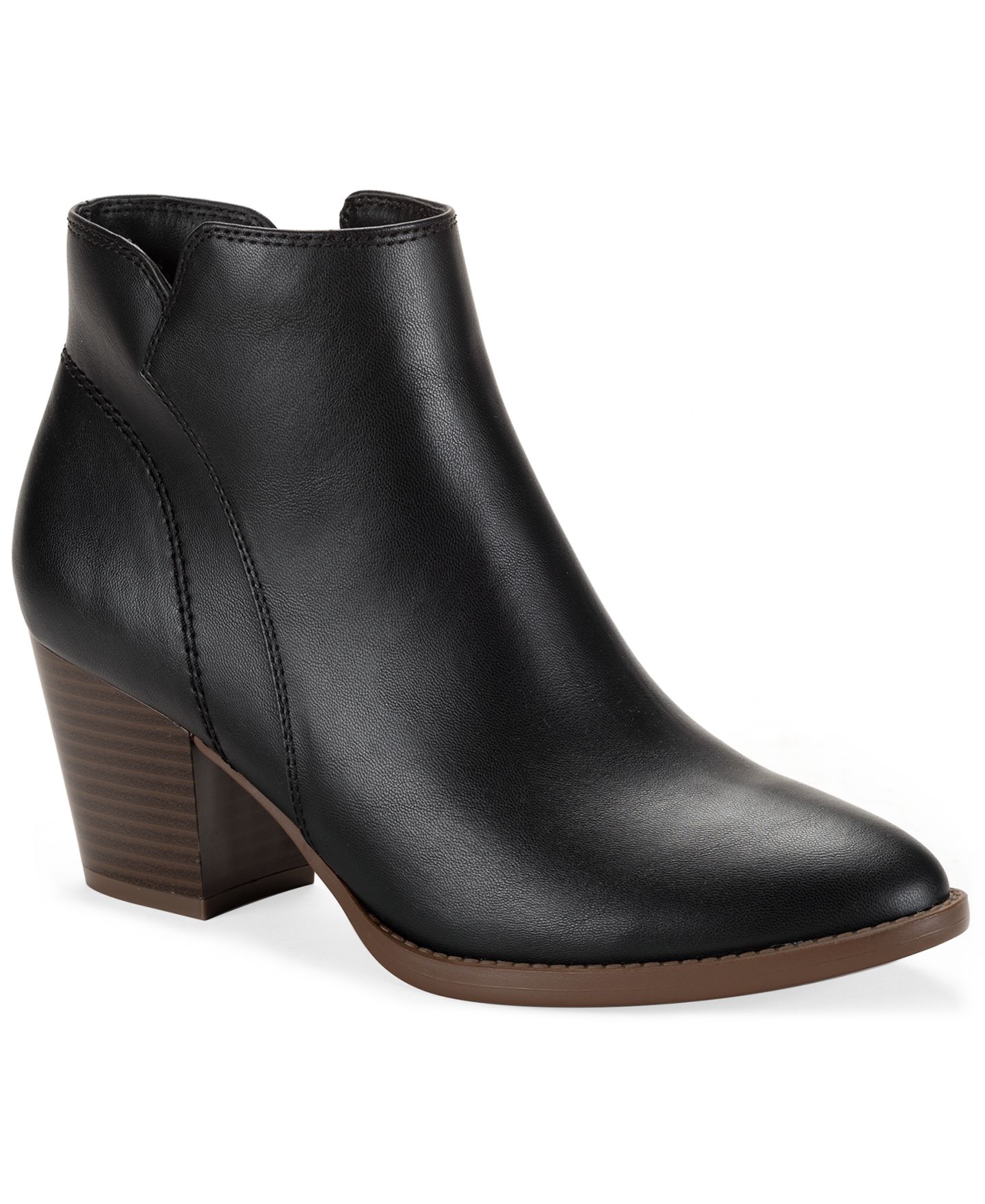 Женские ботинки Style & Co Laineyy Dress Booties, цвет: Чёрный — фото 1
