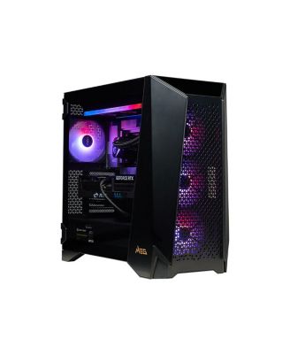 Infinite RS AI 2NVZ9-1291US Liquid Cooled Gaming Desktop Computer, Intel Core Ultra 9 285K 3.7GHz, 64GB RAM, 2TB SSD, NVIDIA GeForce RTX 5090 LIQUID 32GB, Windows 11 Pro, Black
