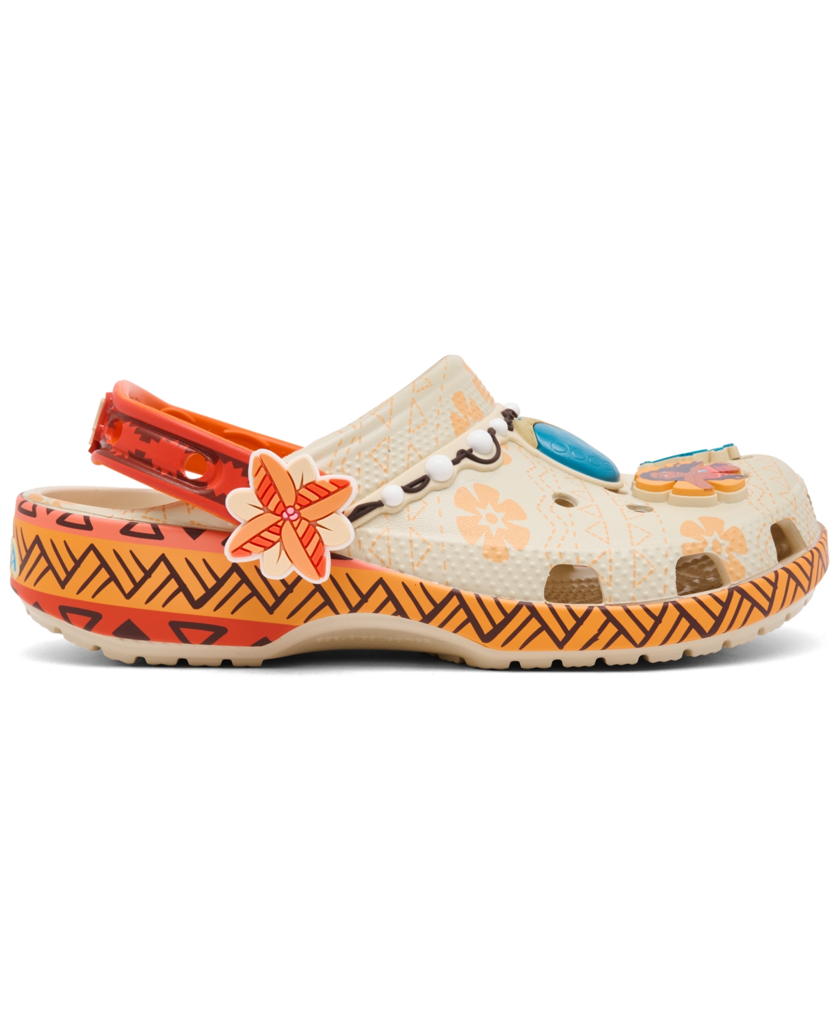 Crocs X Disney Little Kids Moana Classic Clogs From Finish Line In Multi