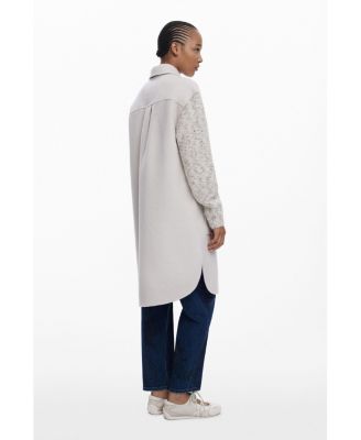 Women's Light combined cloth coat