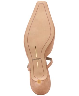 Women's Morgen Two-Piece Kitten-Heel Mule Pumps