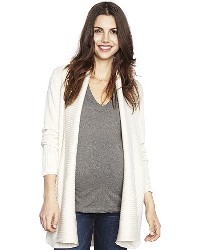 A Pea In The Pod Maternity Open-Front Cardigan