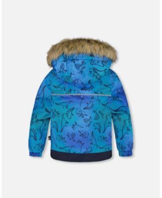 Big Boys Two-Piece Discover Snowsuit Navy Blue - Toddler|Child