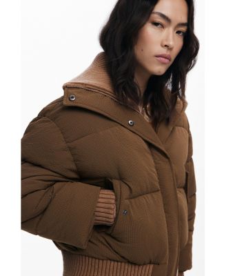 Women's Padded bomber-style coat