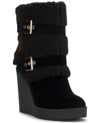 Women's Meztyn Cozy Wedge Booties