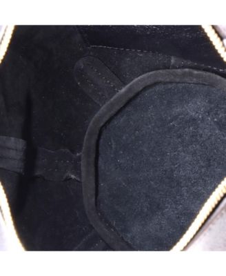 Small Bracelet Zip Shoulder Bag Leather