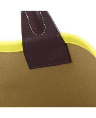 Pre-Owned Hermes 25 Sac Steeple Tote Toile with Leather