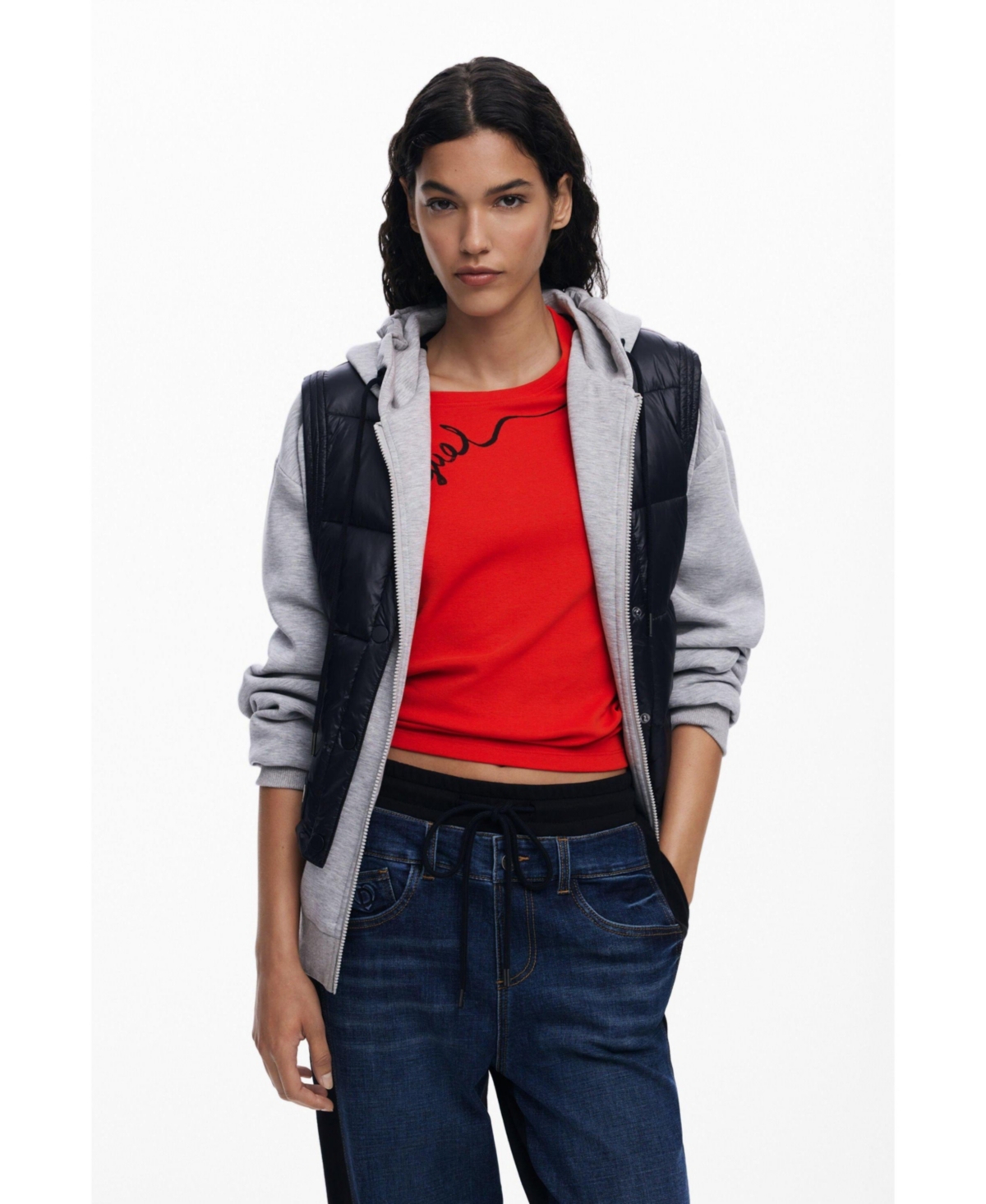 Desigual Women's Hybrid Jogger Jeans In Blue