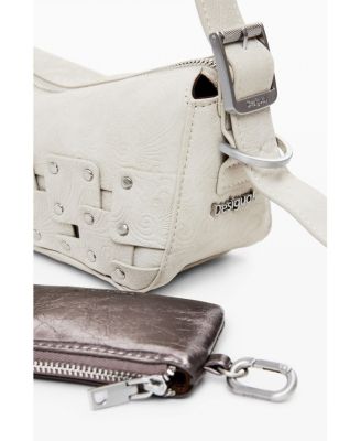 Women's Small studded patch bag