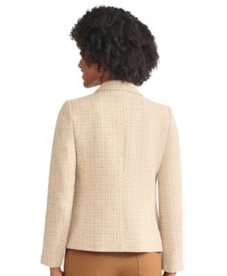 Women's Faux Double Breasted Suede Jacket