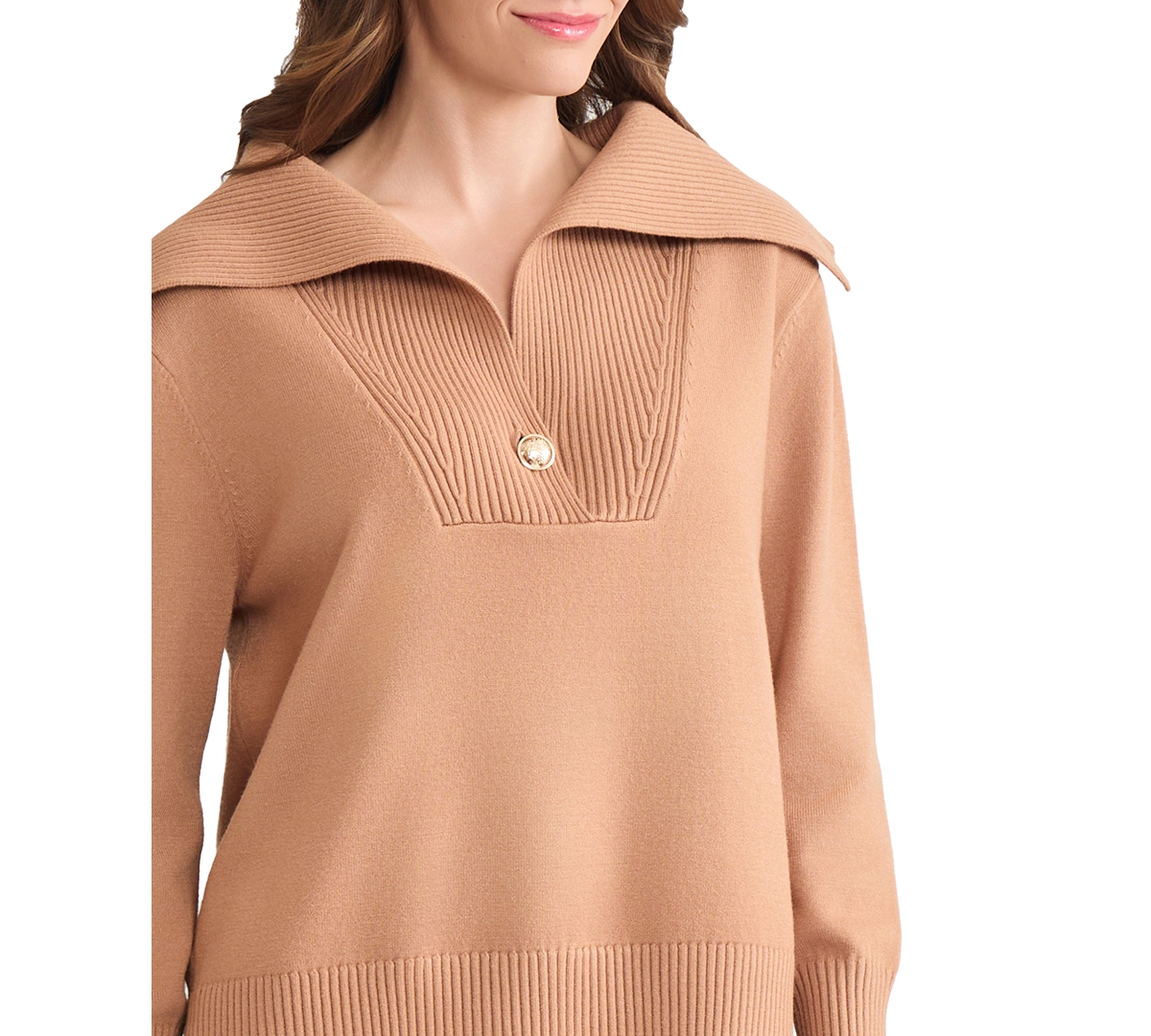 Jones New York Shawl Collar Sweater