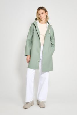 Women's Mosebacke Hooded Long Sleeve Raincoat