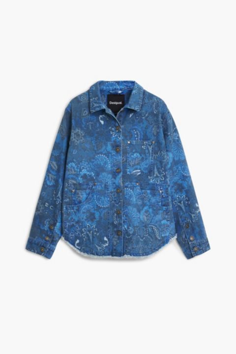 Женские куртки Desigual Frayed paisley jacket