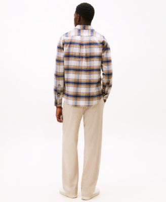 Men's Flannel Tartan Check Shirt