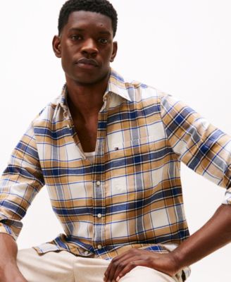 Men's Flannel Tartan Check Shirt