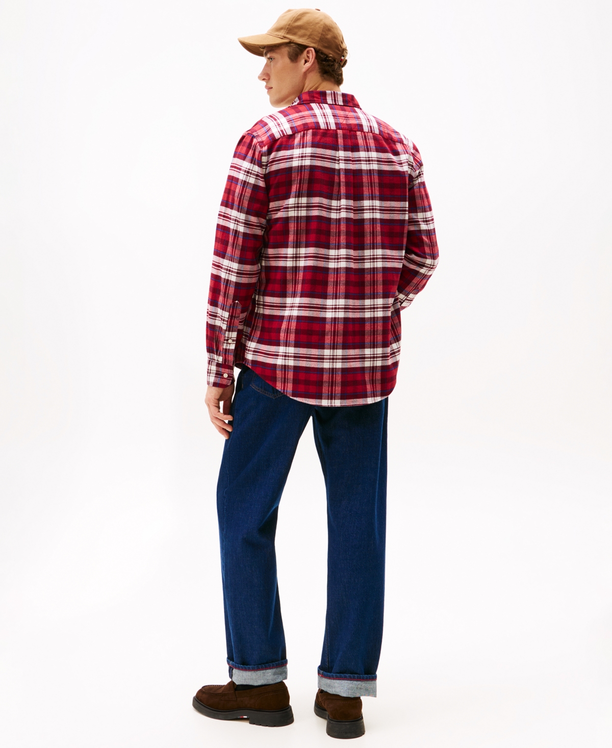 Tommy Hilfiger Regular Fit Check Flannel Shirt In Multi