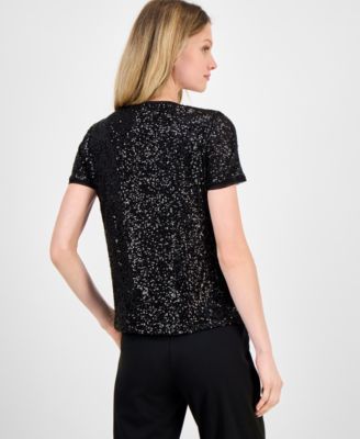 Women's Sequined T-Shirt