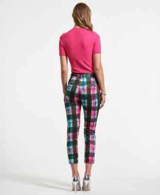 Women's Slim Sateen Ankle Pants