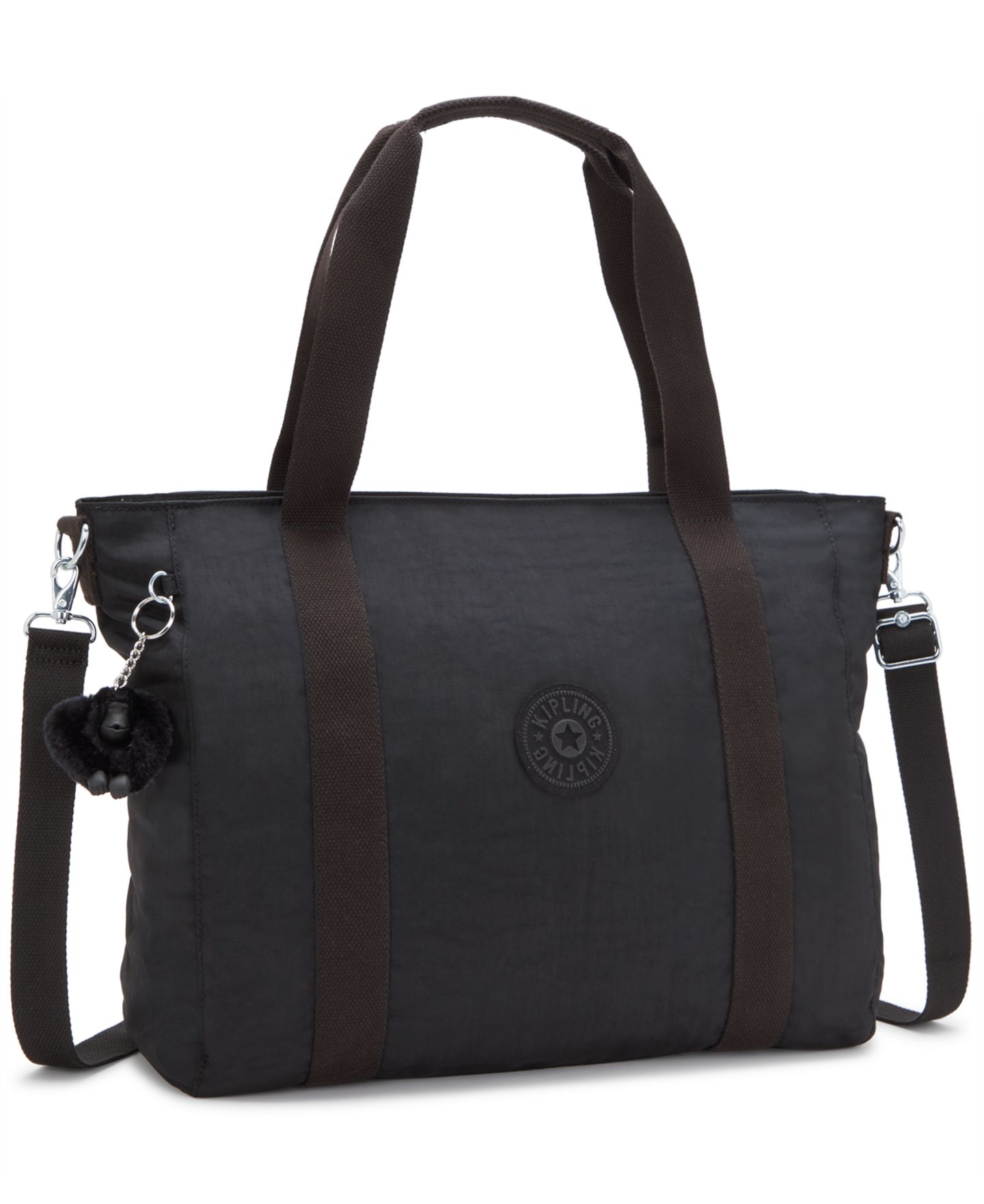 Женская сумка Kipling Asseni XL, цвет: Чёрный — фото 3