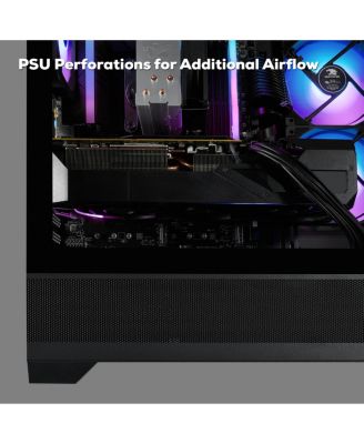 Element SE Gaming PC Desktop - AMD Ryzen 5 5500, NVIDIA GeForce RTX 5060 8GB, 16GB DDR4 RAM, 1TB NVMe SSD