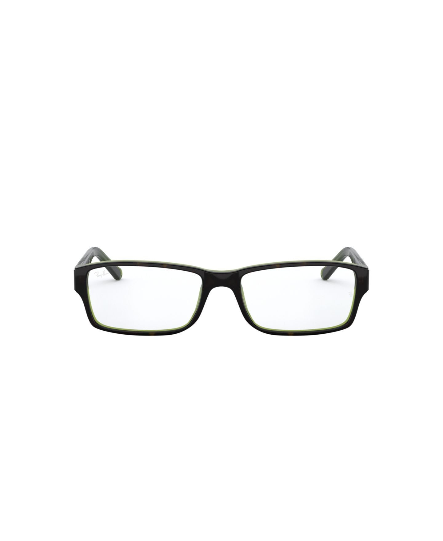 Очки Ray-Ban Unisex Rectangle Plastic RB5169 Optics Eyeglasses, цвет: Гавана — фото 2