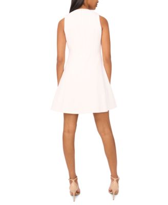 Women's Sleeveless Studded A-Line Dress