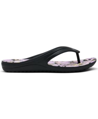 Women's Foamies: Bay Breeze - Island Kiss Flip Flop Thong Sandals from Finish Line