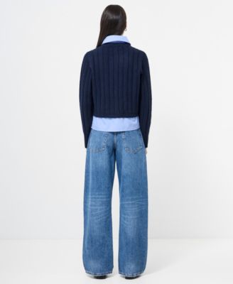 Ellie Knit Collared Pullover